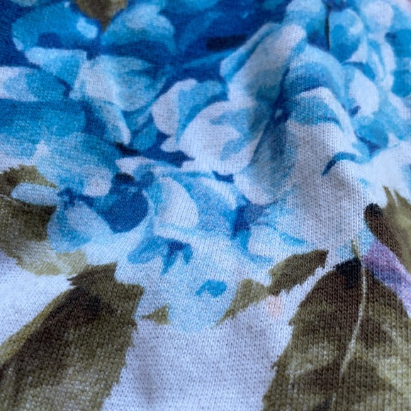 Posh Peanut | Hydrangea Rose Print Joggers | 6T - Picture 8 of 13